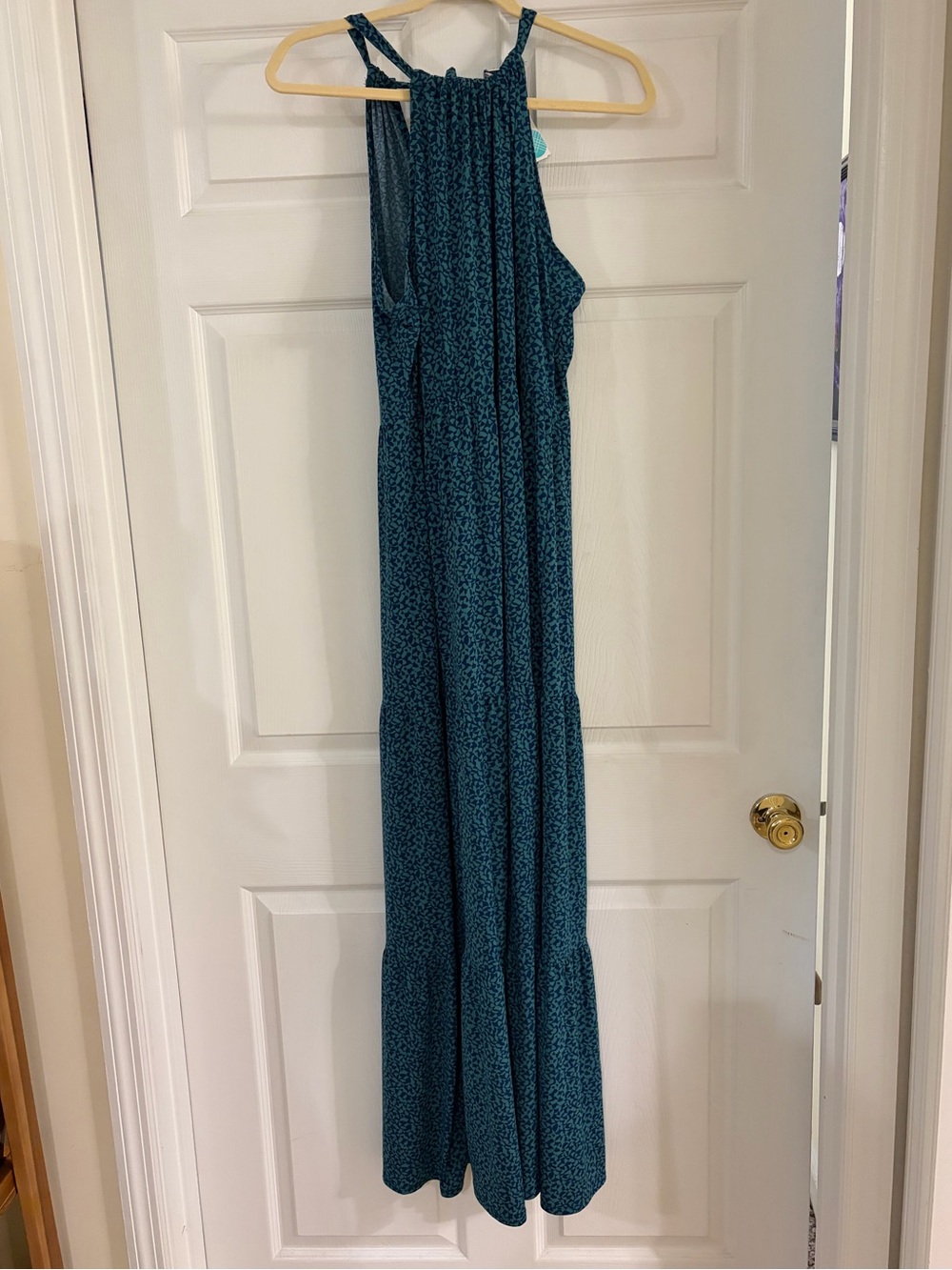 Gilli Whitney Knit Tiered Keyhole Back Maxi dress NWT women’s XXL stitch fix